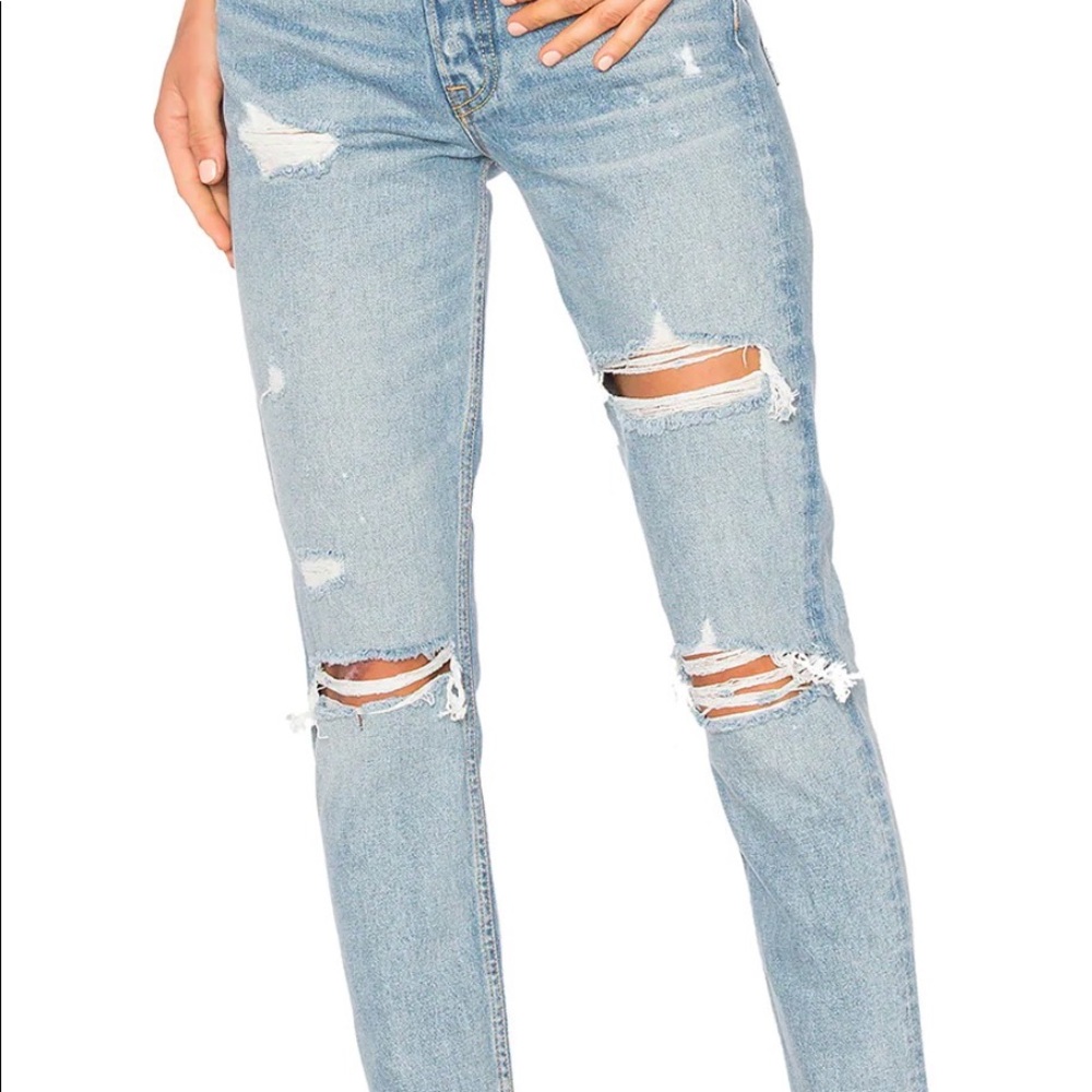 GRLFRND High-Rise Skinny Jean (Karolina) SOLD OUT on Revolve